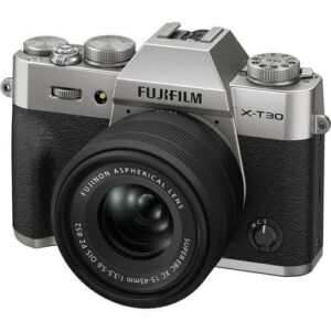 FUJIFILM X-T30 III Mirrorless Camera with 13-33mm f/3.5-6.3 Lens (Silver)