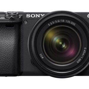 Sony a6400 Mirrorless APS-C Interchangeable-Lens Camera with 18-135mm lens